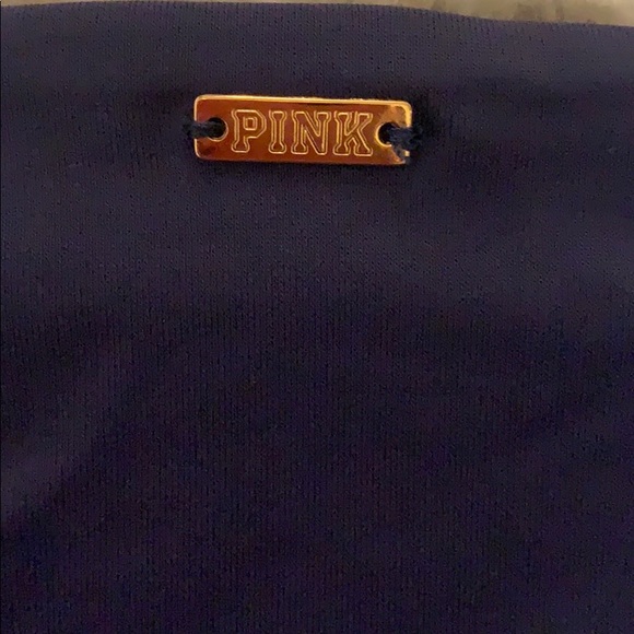 VS PINK navy crisscross design bathing suit bottom - Picture 4 of 5